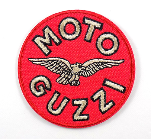 Moto guzzi embroidered patch - embroidered,