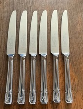 6 Vintage Silver Plated