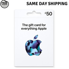 Apple gift card - £50, uk