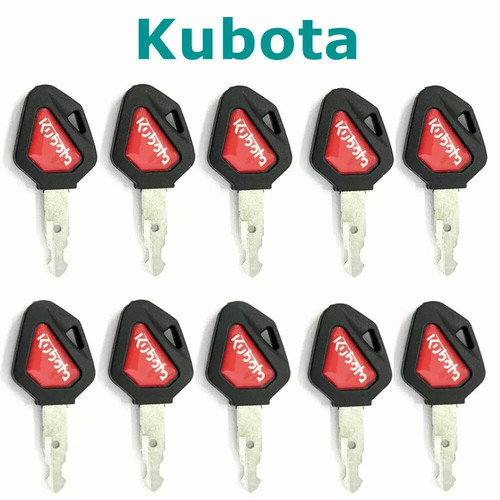 10pcs kubota key - kubota, skid