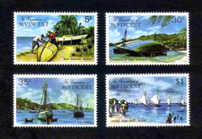 Grenadines of St Vincent 1984 Bequia Island complete set of 4v. (SG 30-33) MNH