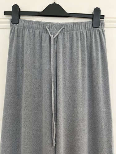 Grey wide leg elasticated - grey,