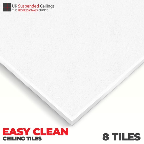 White vinyl suspended ceiling - white,