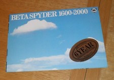 Lancia Beta Spyder 1600-2000
