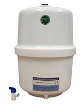 Reverse osmosis large 10 L water storage tank for RO systems 1/4" tank valve