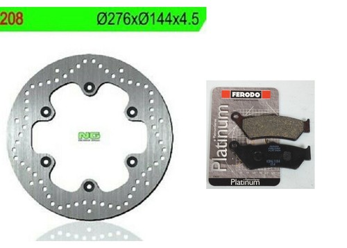 Front brake pads disc for - brake,