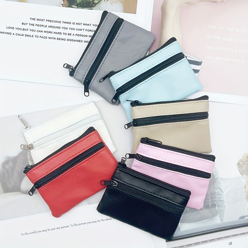 Small zip coin - zip, purse