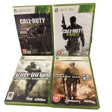 Call Of Duty Xbox 360 Bundle x 4 games MW3, MW2  advanced warfare day zero etc