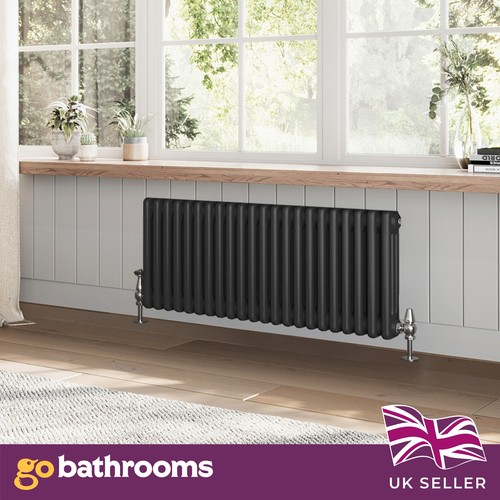 Black horizontal triple - triple, panel