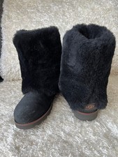 UGG Maylin black boots , UK size 7.5, Eur size 40