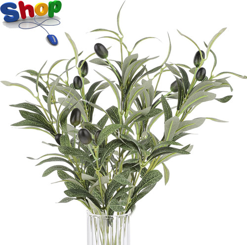 Pcs faux olive - pcs, branches