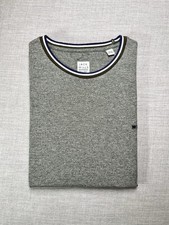 Jack Wills Crew Neck T-Shirt Greyish Khaki Green Cotton Blend Men’s XL [382.]