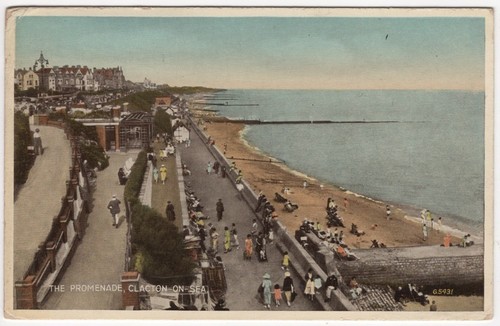 Clacton sea promenade beach - sea,
