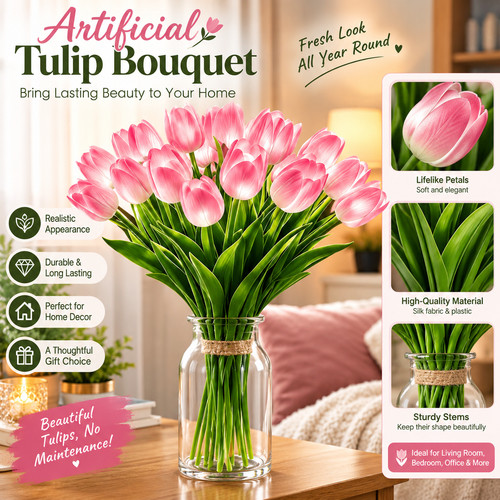 15x led tulip night - 15x,