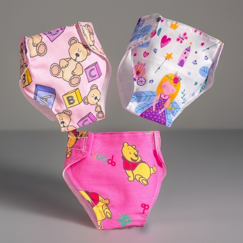 Dolls diapers pants fits - 3,