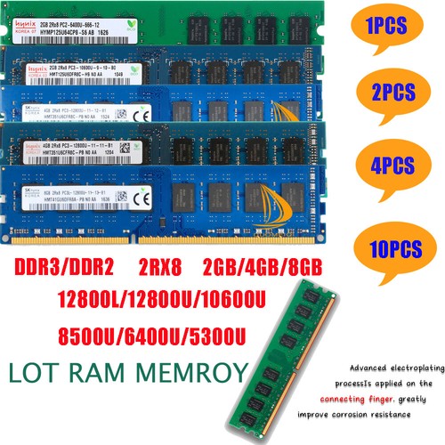 Lot hynix 8gb 4gb - 4gb, 2rx8