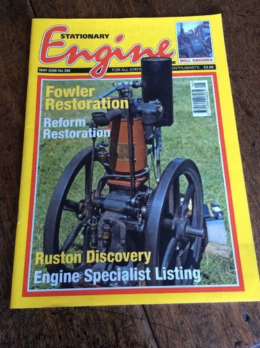 Stationary engine magazine - magazine, may