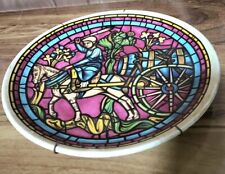 SAINT LUBIN WINDOW Stained Glass Chartres Cathedral Plate, Lord Nelson Pottery!