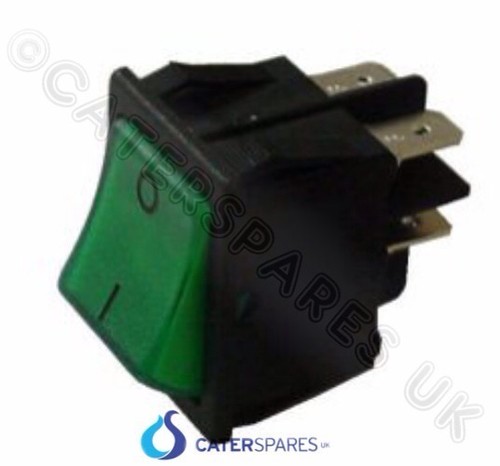 Amp green rocker switch - 16,
