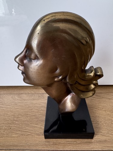 Vintage art deco bronze brass - vintage,