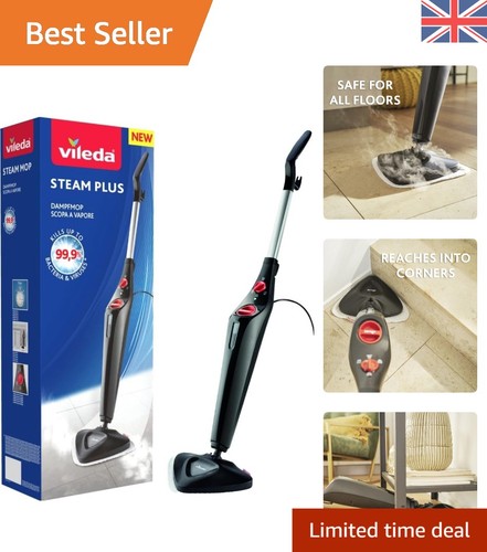 Steam mop plus black - steam,