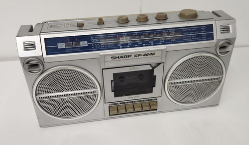 Vintage 1980s sharp - sharp, boombox