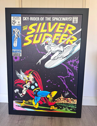 Marvel silver surfer signed - surfer,