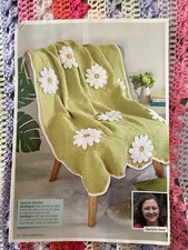 Stylecraft DK Crochet Pattern - 10001 Daisy Field Blanket