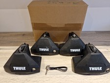 Thule Evo Clamp Footpack 7105 - Pack of 4 with Locks & Keys