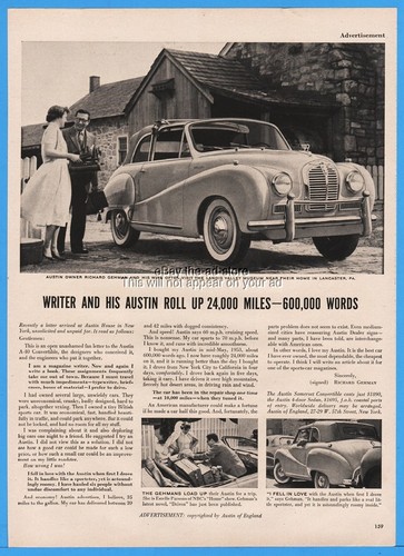 1954 austin england 40 - austin, a-40