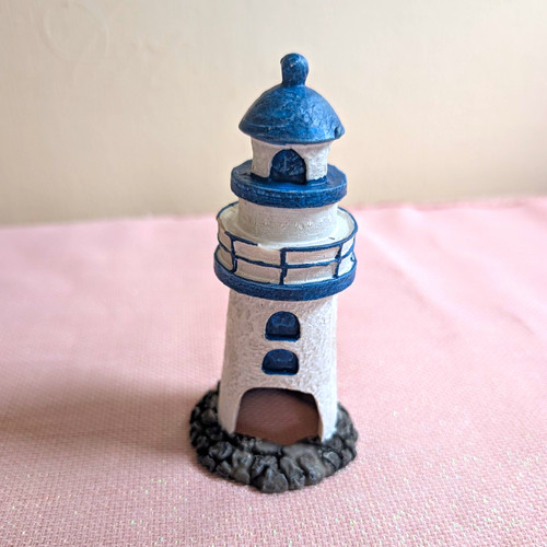 Small nautical blue white - nautical,