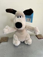 Wallace & Gromit (Gromit) Plush Vintage 1989 Soft Toy By Born To Play With Tag