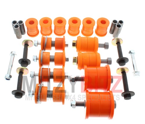 Complete rear axle suspension - complete,