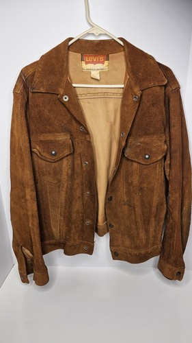 Vintage 1970s levi suede - levi’s,