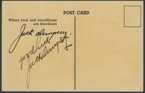 Jack dempsey - dempsey, (1895-1983)