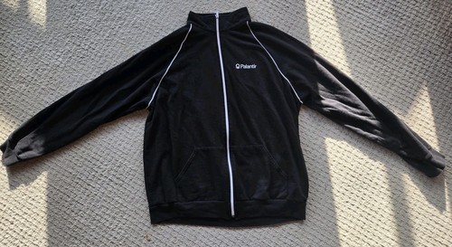 Rare black palantir zip - black,