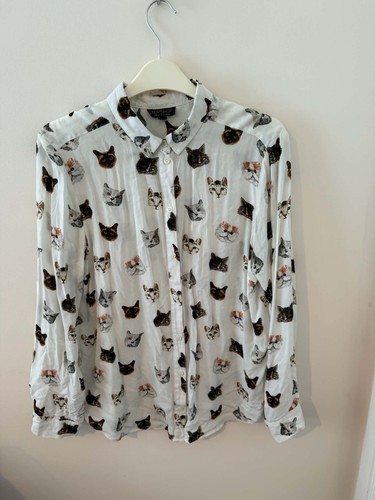 Topshop women white cat - topshop, women's