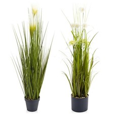 Realistic Look Decorative Artificial Indoor Outdoor Green Plants Flower Pot Home