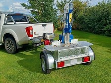 Road Towable Log splitter, Engine, Hydraulic or pto powered