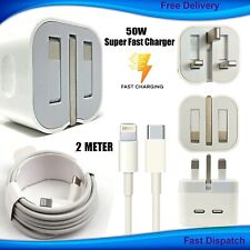 Dual Type C Ports 50W Fast