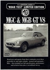 MG MGC GT & ROADSTER & MGB GT V8 (1967-76) PERIOD ROAD TESTS BOOK