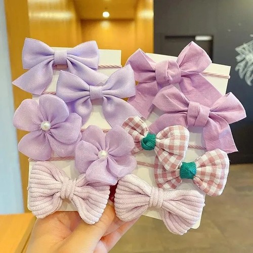 Kids hair clips 10pcs floral - kids,
