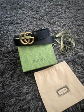 GUCCI GG Marmont Leather Belt