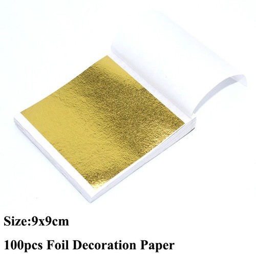 100x sheets gold silver - 100x,