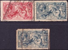GREAT BRITAIN 1919 Seahorse