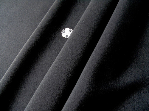 Ayane solid black 2 panels - black,
