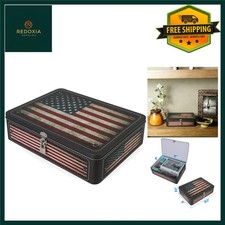 Vintage american flag metal - vintage,