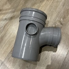Grey Soil Pipe Tee 160mm X 110mm X 92 1/2degree Branch Soil Stack Made In Englan