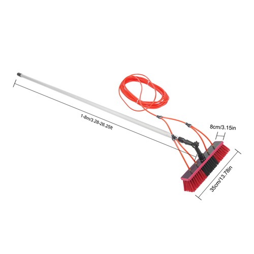 26ft water fed pole kit - water, with