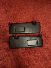 Genuine BMW  E46 M3 330 325 320 Convertible Sun Visors Black Pair